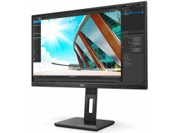AOC 27P2Q 27 IPS FHD 75Гц 4мс 250кд/м² 1000:1 HDMI DP D-Sub DVI USB3.2 2x2Вт