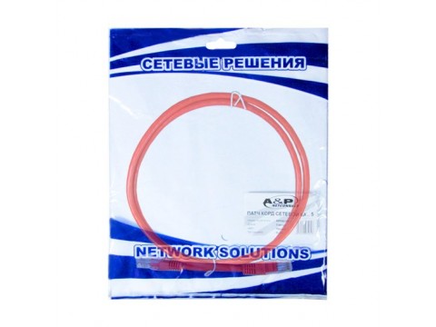 Патч Корд A&P Cat.5 UTP RJ-45 1 м APP001RD1