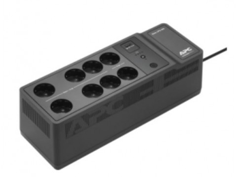 ИБП APC BE650G2-GR/230V/1 USB charging port, 8 Schuko/CEE7/7 outlets (2 surge) (BE650G2-GR)