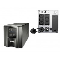 ИБП APC Smart-UPS 750VA/500W, Line-Interactive,, 4.8 мин, LCD, 220-240V, 6xC13, SmartSlot, USB, HS Batt (SMT750I)