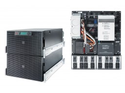 ИБП APC Smart-UPS RT RM, 15kVA/12kW, On-Line, 1:1/ 3:1, 12U, Extended-run, Web/SNMP Card (SURT15KRMXLI)