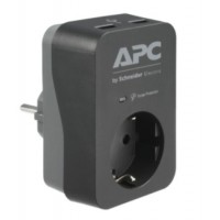 Сетевой фильтр APC Essential SurgeArrest 1 Outlet  Black (PME1WU2B-GR)