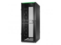 APC NetShelter SX Server Rack Gen 2, 42U, 1991H x 750W x 1200D mm, with Sides, Black [TAA]