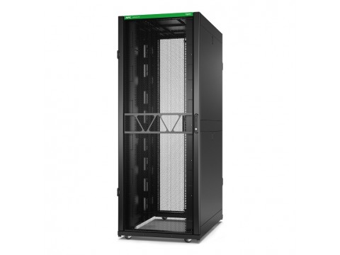 APC NetShelter SX Server Rack Gen 2, 42U, 1991H x 750W x 1200D mm, with Sides, Black [TAA]