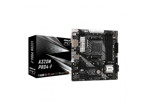 Материнская плата ASRock A320M PRO4-F