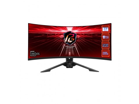 ASRock PG34WQ Ultra-Wide 165Hz Gaming Monitor