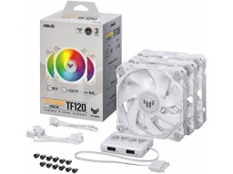 Комплект вентиляторов ASUS TUF GAMING TF120 ARGB WHITE 3IN1