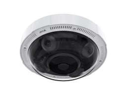 AXIS P3737-PLE Panoramic Camera offers 4x5 MP sensors and is for 360° and 270° surveillance. With 360° IR illumination, the product provides excellent image quality around the clock. ARTPEC-8 with DLP