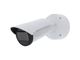 AXIS Q1805-LE 2 MP bulle camera with 32x zoom, frame rate up to 90 fps. With a 4.3 - 138 mm varifocal lens, ready for outdoor use, with sound capture.  Forensic WDR, OptimizedIR. DLPU