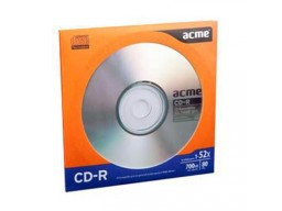 Диск CD-R Acme 80MIN/700MB/52X 1 шт.