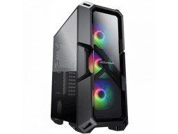 Компьютерный корпус Cougar MX440-G RGB CGR-56C2B-G-RGB, ATX/Micro ATX/Mini ITX, USB,2*3.0/1*2.0, Без Б/П, Чёрный