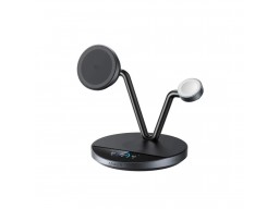 Беспроводное зарядное устройство Anker Prime 3-in-1, MagGo, AirCool, Dock Stand (B25N1G21) Черный