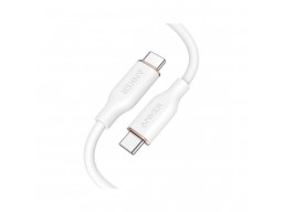 Интерфейсный кабель Anker PowerLine III Flow USB-C to USB-C (A8552H21) Белый
