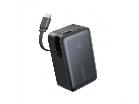 Портативный внешний аккумулятор Anker Nano 10000mAh 45W (A1638H11) Черный