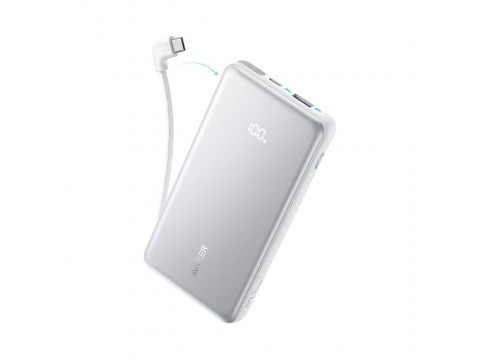 Портативный внешний аккумулятор Anker Zolo 10000mAh (A110DH21) Белый