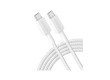 Интерфейсный кабель Anker 322 USB-C to USB-C Cable 1М (A81F5G21) Белый