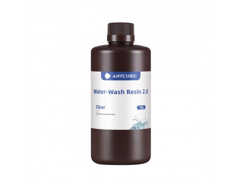 Фотополимерная смола для 3D-печати Anycubic Water-Wash Resin 2.0 SSX2CL-10 (прозрачный)