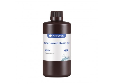 Фотополимерная смола для 3D-печати Anycubic Water-Wash Resin 2.0 SSX2WH-10 (белый)