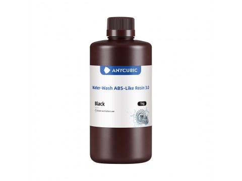 Фотополимерная смола для 3D-печати Anycubic Water-Wash ABS-Like Resin 3.0 SSXAB3BK-10 (черный)