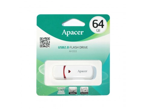USB Флеш накопитель Apacer AH333 64GB Белый