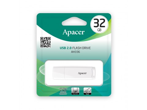 USB Флеш накопитель Apacer AH336 32GB Белый