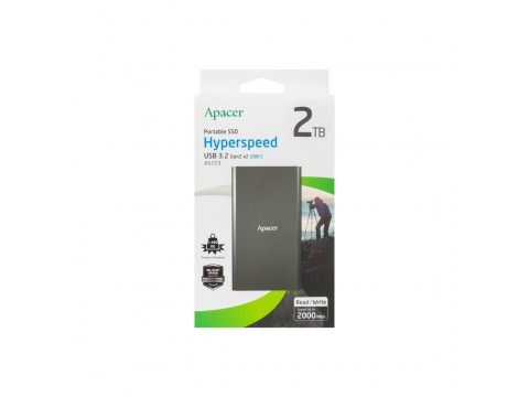 Внешний SSD диск Apacer 2TB AS723 Черный