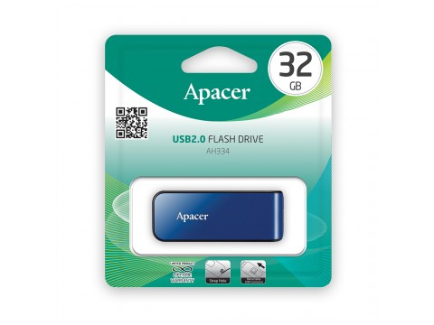 USB Флеш накопитель Apacer AH334 32GB Синий