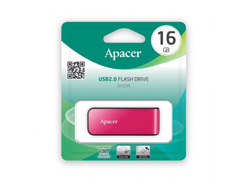 USB Флеш накопитель Apacer AH334 16GB Розовый