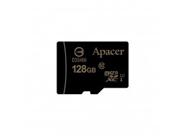 Карта памяти Apacer AP128GMCSX10U1-R 128GB + адаптер