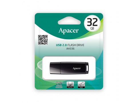 USB Флеш накопитель Apacer AH336 32GB Чёрный