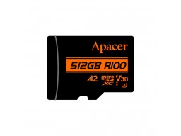 Карта памяти Apacer AP512GMCSX10U8-R 512GB с адаптером SD