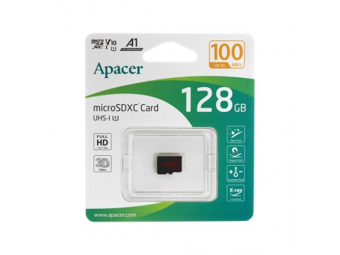 Карта памяти Apacer AP128GMCSX10UB-RA 128GB