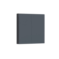 Настенный выключатель двухклавишный AQARA Smart Wall Switch H1 (No Neutral, Double Rocker, Grey)