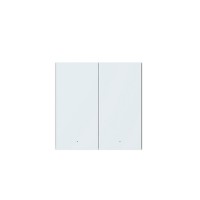 Настенный выключатель двухклавишный AQARA Smart Wall Switch H1 (No Neutral, Double Rocker)
