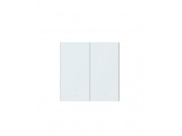 Настенный выключатель двухклавишный AQARA Smart Wall Switch H1 (No Neutral, Double Rocker)