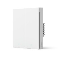 Aqara Smart Wall Switch H1 (with neutral, double rocker): Model: WS-EUK04; SKU: AK074EUW01