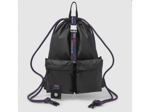 Рюкзак Asus ROG SLASH Multi-use Drawstring Bag BD3700 (Black) (90XB0760-BBD000)