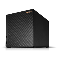 Сетевое хранилище ASUSTOR AS1104T,  4 Bay NAS,  Quad-Core 1.4GHz CPU, 2.5GbE Port, 1GB DDR4, 4 x SATA3 6Gb/s; 3.5quot; HDD