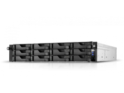 Сетевое хранилище ASUSTOR AS7112RDX,  12 Bay NAS, Quad-Core 3.4GHz CPU, 4 GbE Ports, 8GB RAM DDR4, 2U + Rail