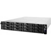 Сетевое хранилище ASUSTOR AS6512RD, 12 Bay NAS, Quad-Core 2.1GHz CPU, 2.5GbE Port, 8GB RAM DDR4, 2U + RAIL
