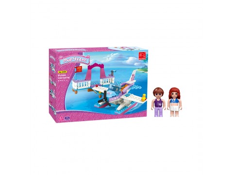 Игровой конструктор Keyixing 24418 МИР ЧУДЕС (172 детали в наборе)