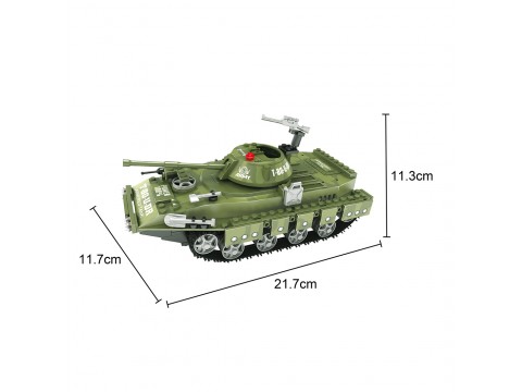 Игровой конструктор Keyixing 22502 АРМИЯ (213 деталей в наборе)