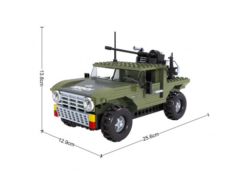 Игровой конструктор Keyixing 22508 АРМИЯ (303 детали в наборе)