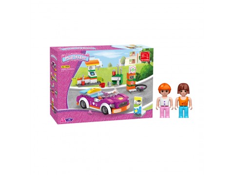 Игровой конструктор Keyixing 24422 МИР ЧУДЕС (190 деталей в наборе)