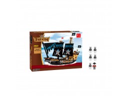 Игровой конструктор Keyixing 27004 ПИРАТЫ (840 деталей в наборе)