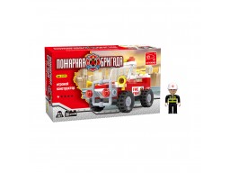 Игровой конструктор Keyixing 21201 ПОЖАРНАЯ БРИГАДА (58 деталей в наборе)