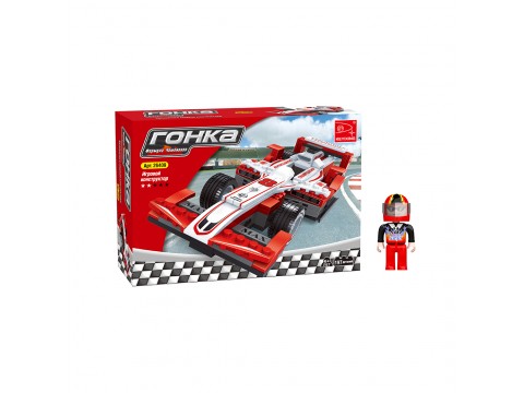 Игровой конструктор Keyixing 26409 ГОНКА (197 деталей в наборе)