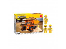 Игровой конструктор Keyixing 29604 СТРОИТЕЛИ (339 деталей в наборе)
