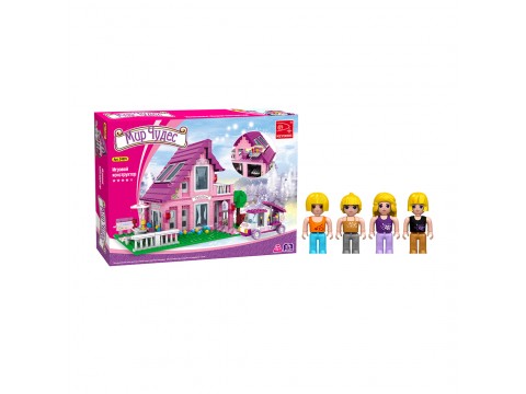 Игровой конструктор Keyixing 24801 МИР ЧУДЕС (576 деталей в наборе)