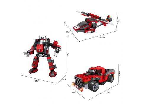 Игровой конструктор Keyixing 25620 КАПИТАН (286 деталей в наборе)